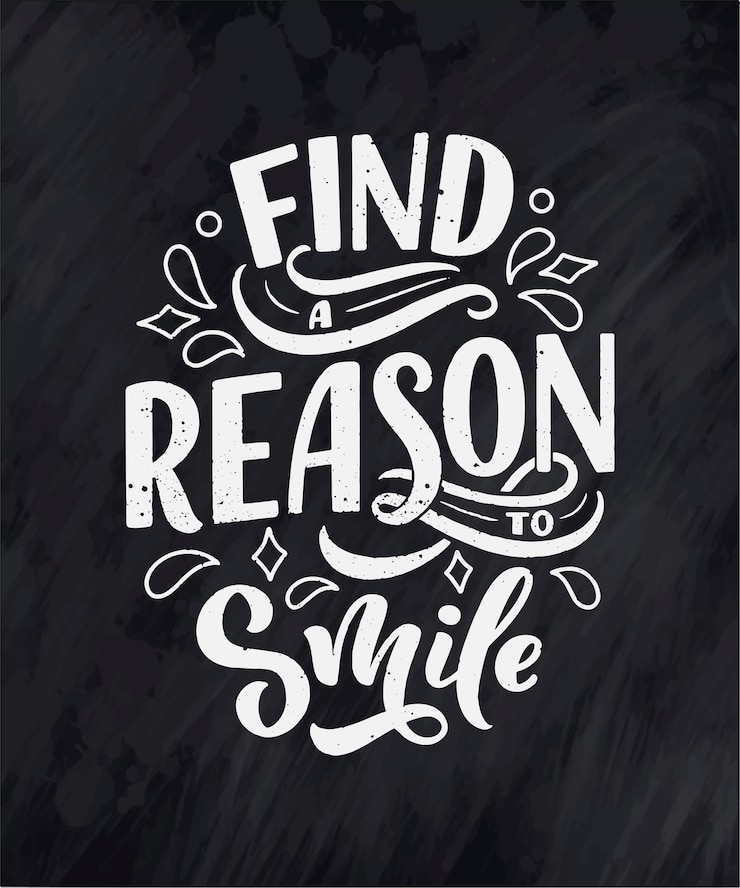 Vector motivational calligraphy poster. inspirational quote.typography design. concept illustration. hand lettering. positive saying.