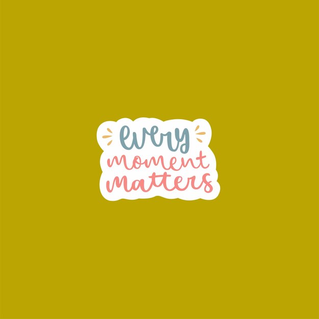 Motivational hand lettering quotes for printable poster cards and tshirt designs