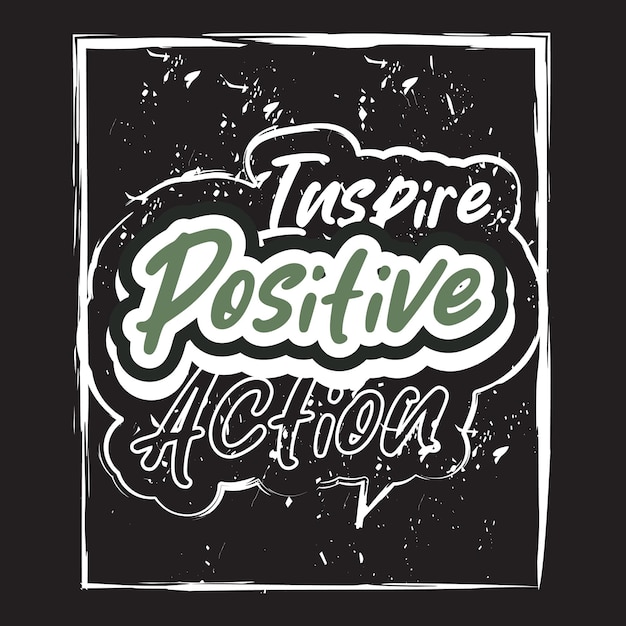 motivational and inspirational quotes lettering text effect typography dark t shirt design
