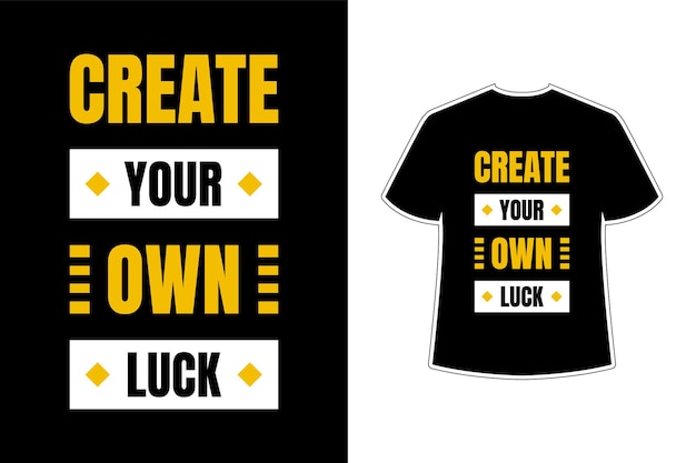 Citazioni motivazionali ispiratrici tipografia vector art t-shirt design