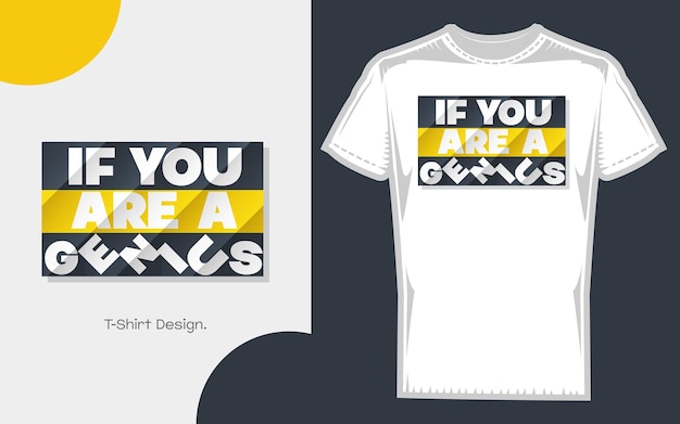 Citazione motivazionale t-shirt design illustrazione