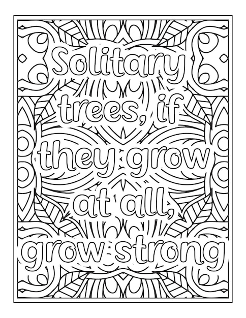 Motivational quotes coloring book page inspirational quotes coloring page coloring page