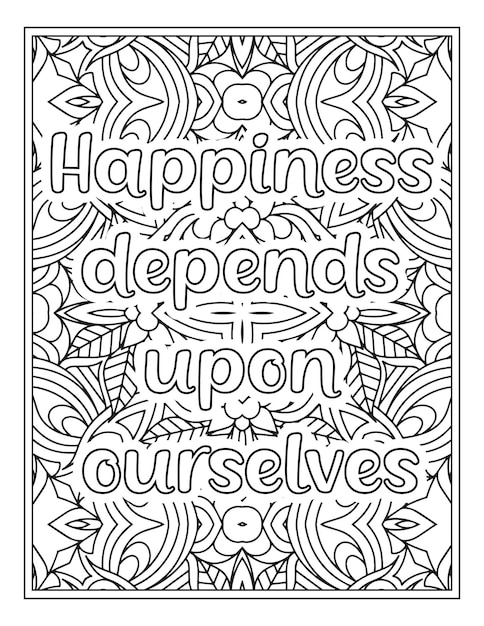 Motivational quotes coloring book page inspirational quotes coloring page coloring page