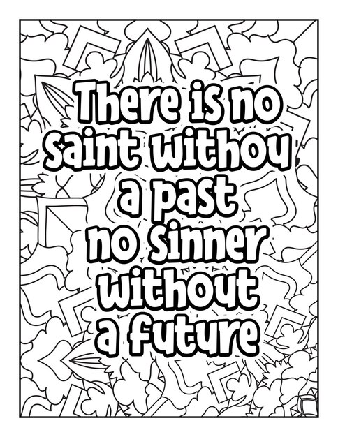 Motivational quotes coloring page inspirational quotes coloring page coloring page for adults