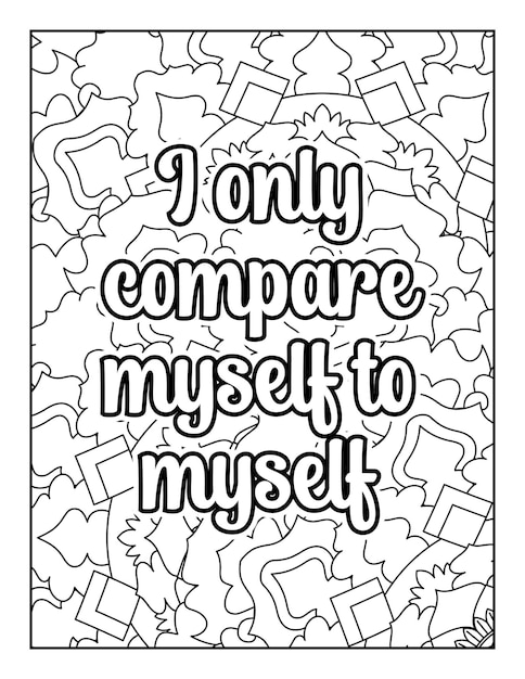 Motivational quotes coloring page Inspirational quotes coloring page Quotes coloring book page