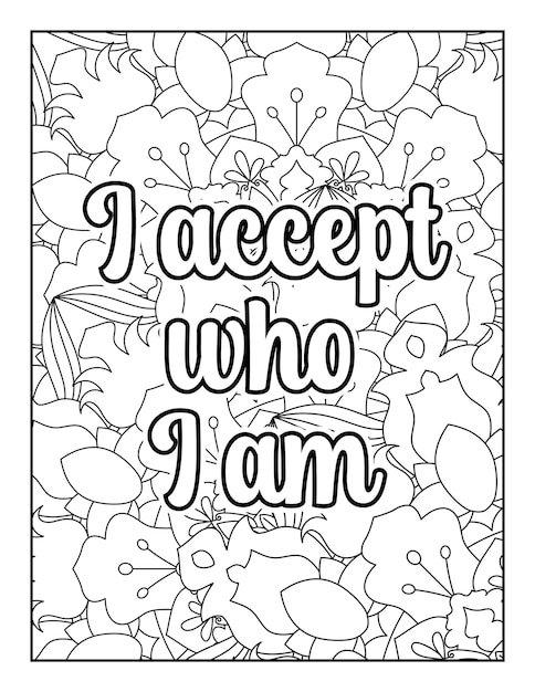 Motivational quotes coloring page Inspirational quotes coloring page Quotes coloring book page