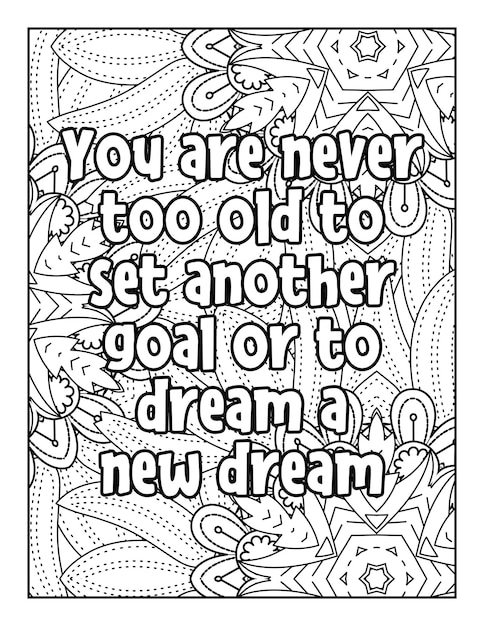 Motivational Quotes coloring page Inspirational quotes coloring page Quotes Coloring Book