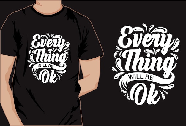 Motivational saying t-shirt design