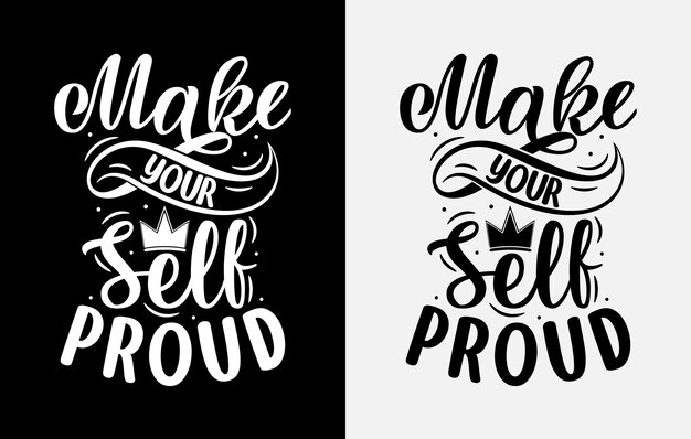 Motivational typography creative t shirt designs, lettering t shirt design