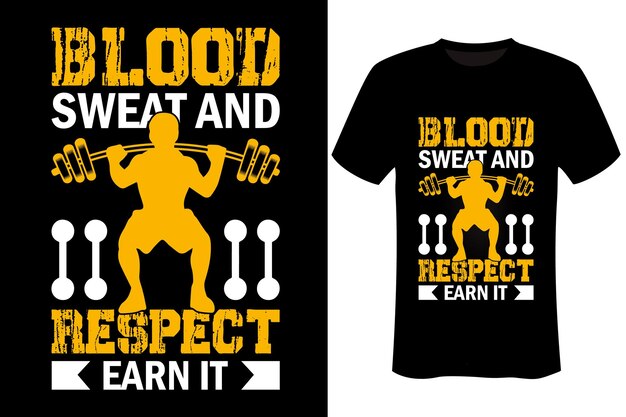 Motivational - Workout - Gym T-Shirt Design