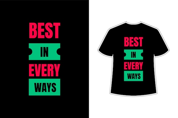 Motiverende Inspirerende Citaten Typografie Vector Art T-shirt Design