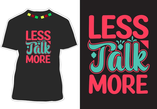 Motiverende typografie Quotes T-shirtontwerp