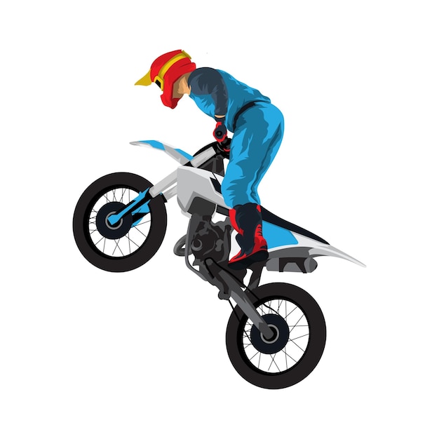 Vector motocross 2 vector