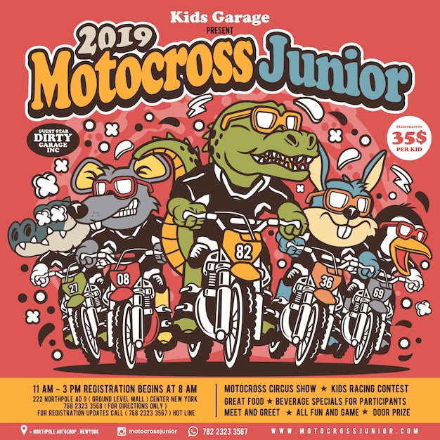 Motocross junior