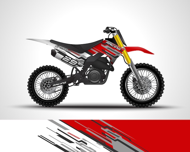 Pegatinas: Moto Cross