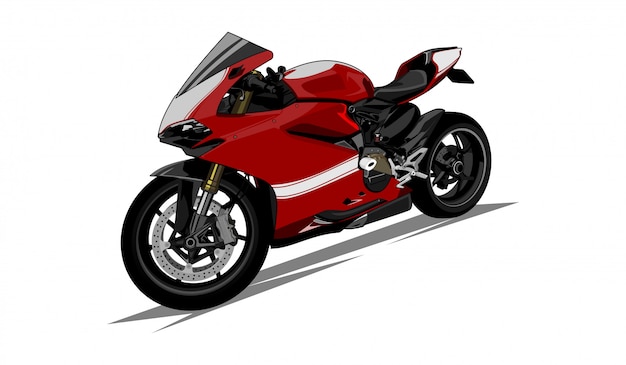 Vector motor illustratie