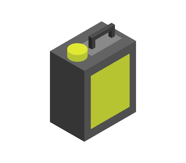 Motor oil engine isometric