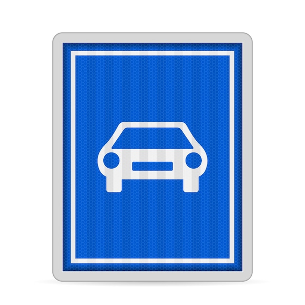 자동차 도로 표지판