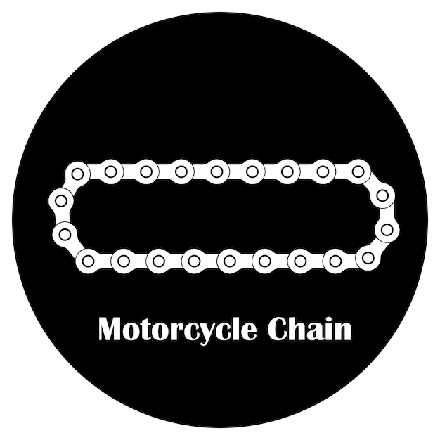 Motorbike chain icon vector illustration design