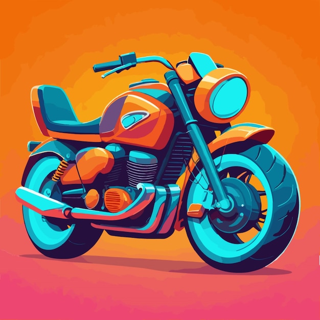 motorbike vector