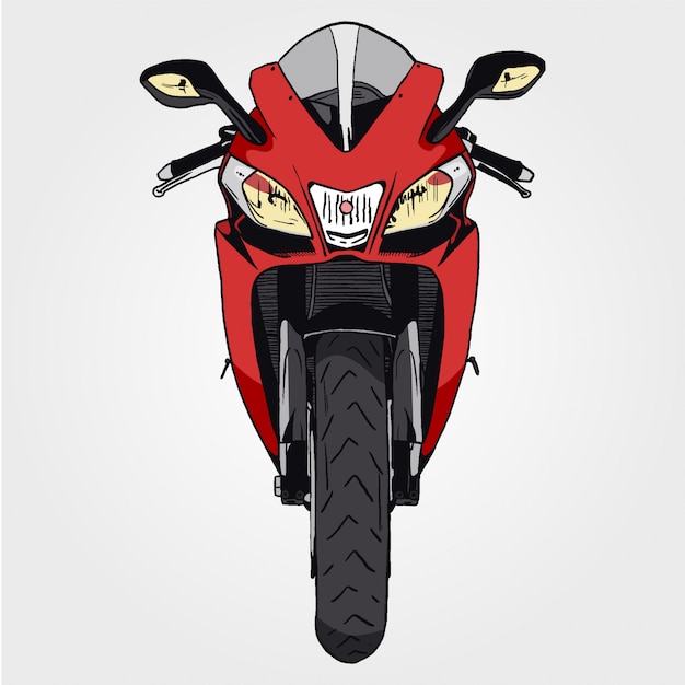 Vector motorbike