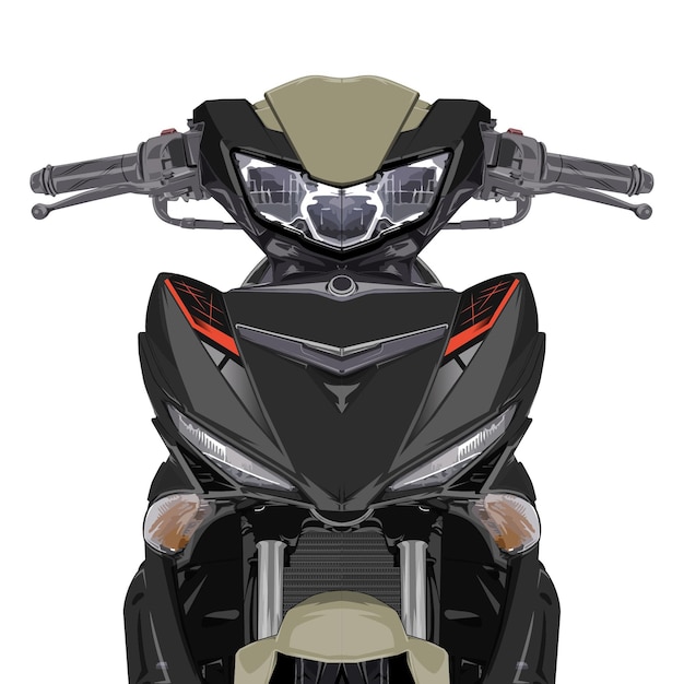 Vector motorcycle front