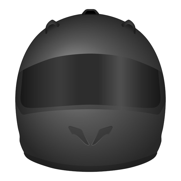 Vector motorcycle helmet