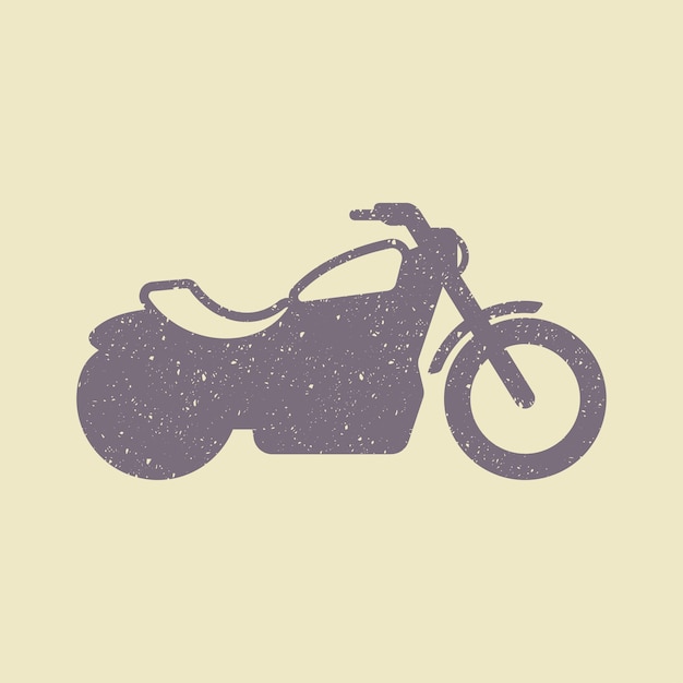 Motorcycle icon vector