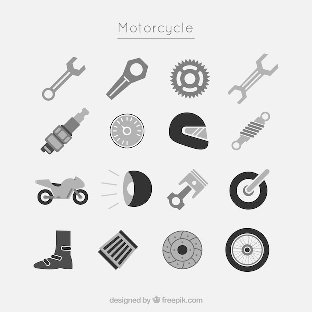 Motorcycle iconen