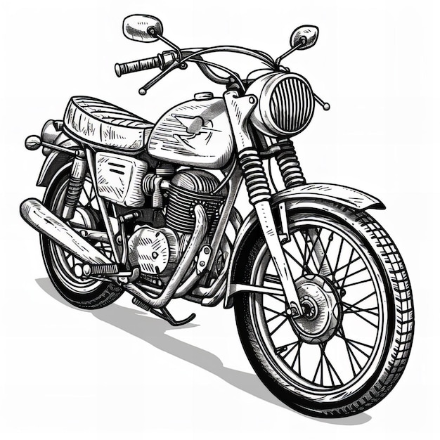 Motorcycle Illustrator