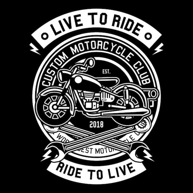 Мотоцикл live to ride