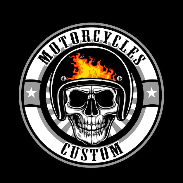 Emblema del logo del motociclo