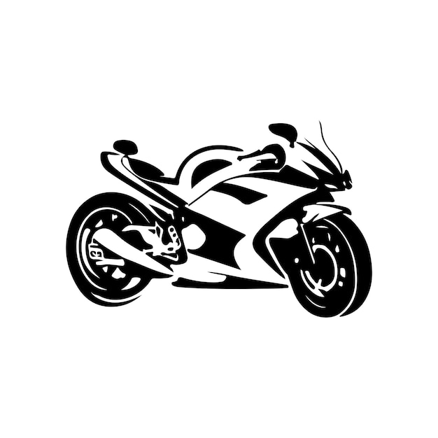 Vettore vettore del logo della motocicletta