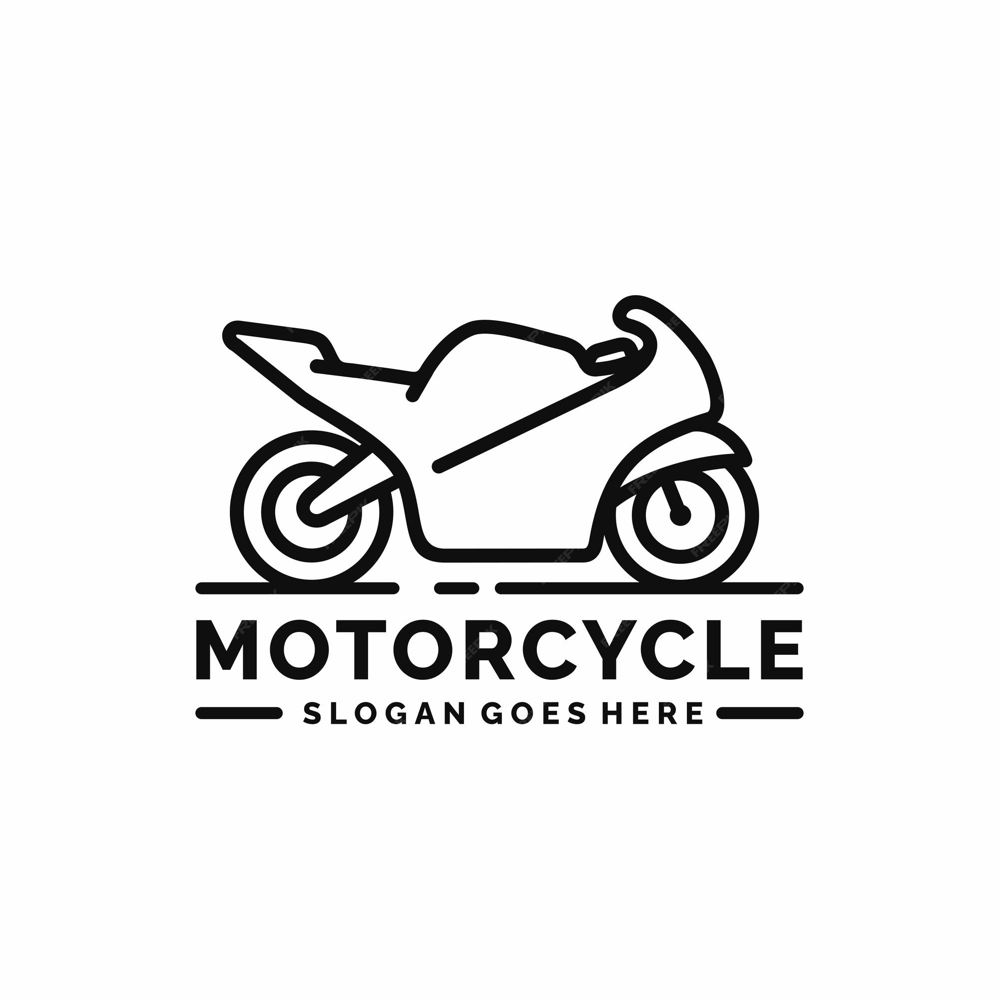 Premium Vector, Motorcycle