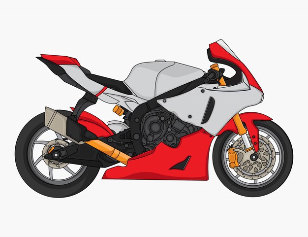 Moto Racer вектор