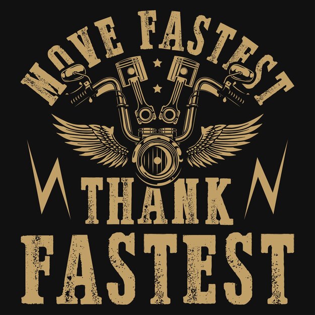 Motorcycle riding graphics tshirt design