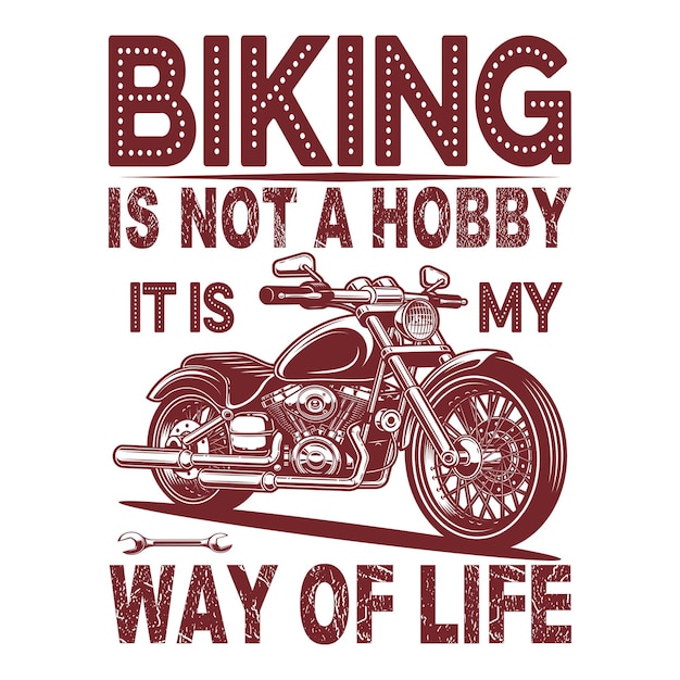 Motorcycle T-shirt Design