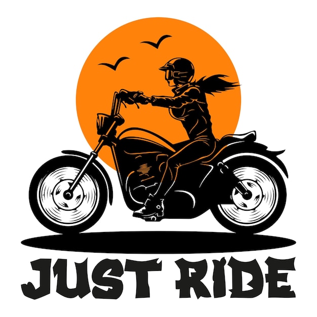 Motorcycle T-shirt Design