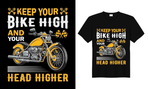 Motorcycle t-shirt design