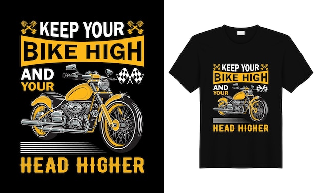 Motorcycle t-shirt design