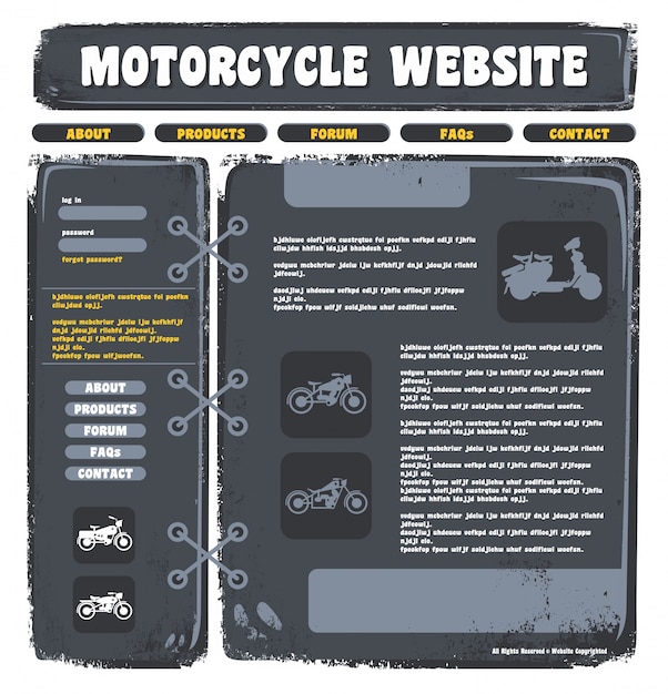 Motorcycle theme art