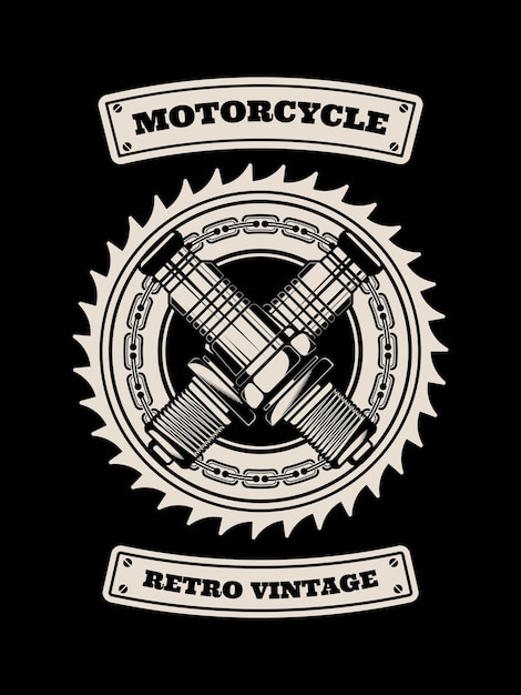 Motorcycle tshirt design Motorcycle vintage graphics