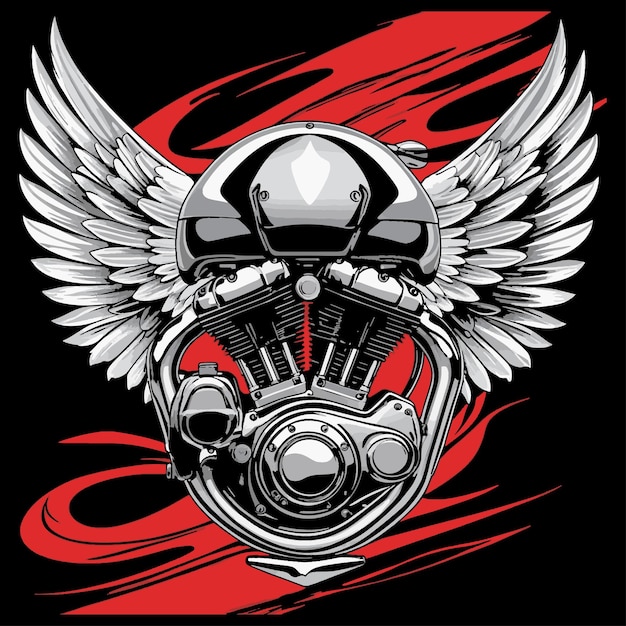 Motorcycle Tshirt design