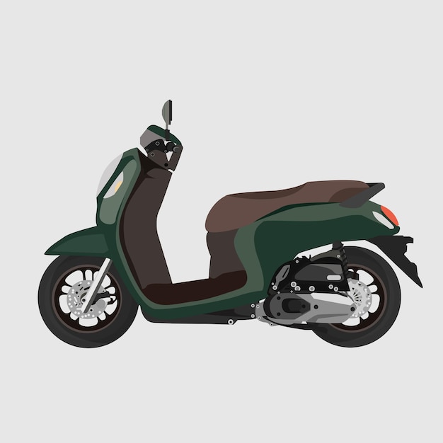 motorcycle vector illustration motorbike