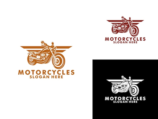 Motorcycle Vintage logo concept isolated vector illustration