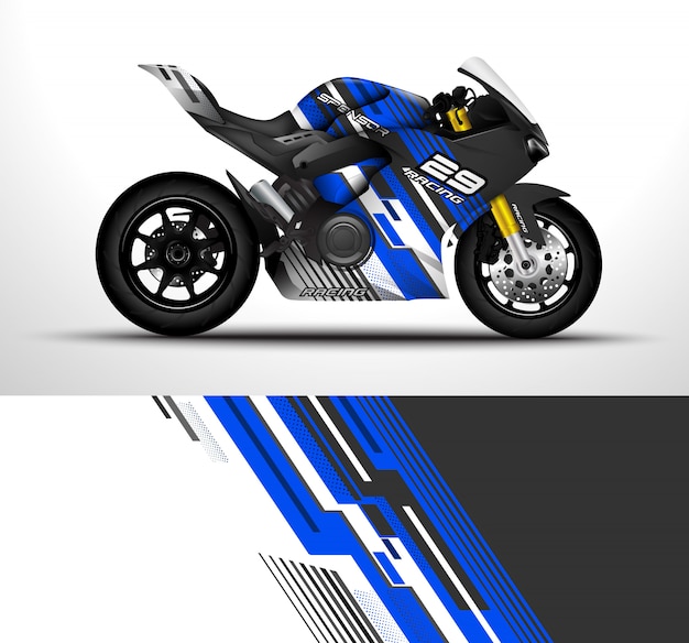 Motorcycle wrap ontwerp