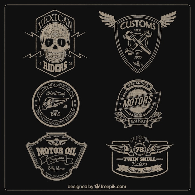 Motoren badges