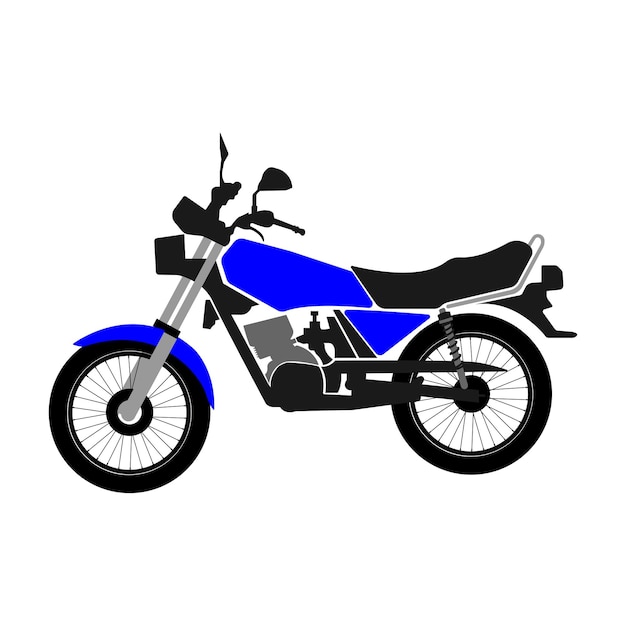 Motorfiets pictogram vector