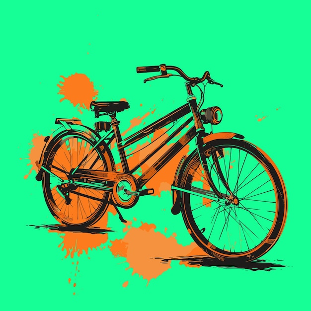 Motorfiets vector t-shirt ontwerp