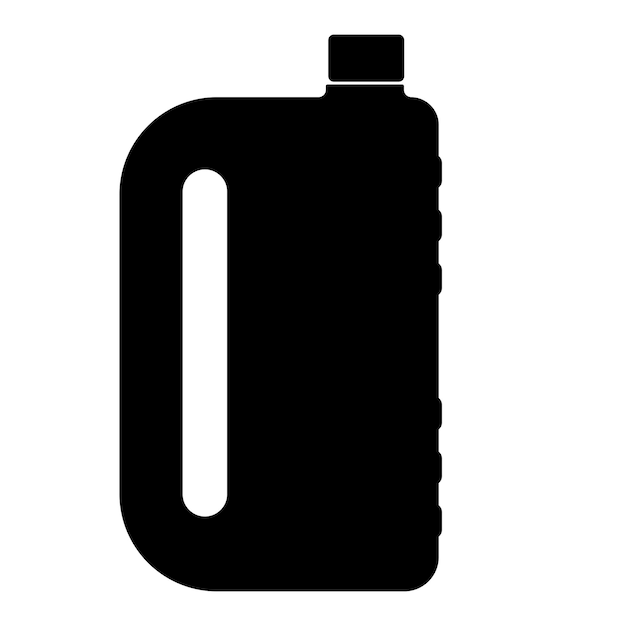 motorolie fles pictogram vector illustratie ontwerp